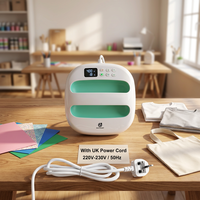 Machine de presse à chaud électrique automatique numérique portable pour l'impression de t-shirts, idéale pour les loisirs créatifs