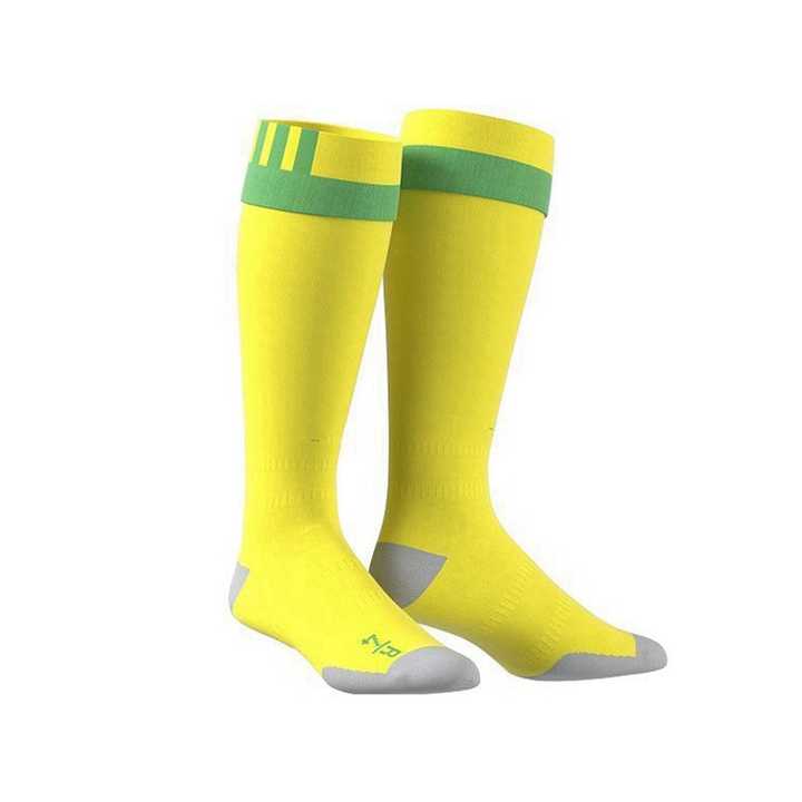 yellow adidas football socks
