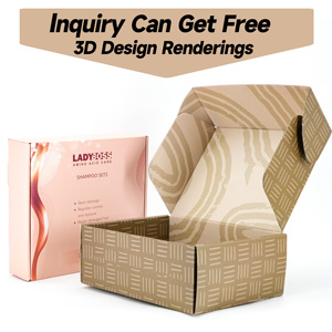Caja de regalo reciclable <span class=keywords><strong>para</strong></span> el cuidado del cabello, caja de regalo rígida de lujo con embalaje de champú impreso personalizado <span class=keywords><strong>para</strong></span> marcas de salón con inserto - Product Image 5