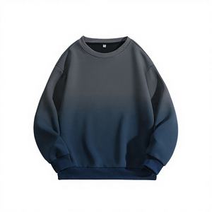 Suéter de Punto para Hombre, Estilo Hong Kong, Casual, Elegante, Cómodo, Transpirable, Ecológico, Cuello Redondo, Color Sólido, Corte Holgado, para Primavera y Otoño - Product Image 3