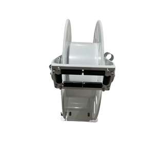 ม้วนสายยางอัตโนมัติ Meclube ราคาโรงงาน 10 เมตร ผลิตจากเหล็กหล่อ รองรับหลายประเภทของเหลว ขนาด 1 นิ้ว สีขาว 1.6MPa ใช้ได้กับน้ำมันเบนซิน ดีเซล น้ำมันก๊าด - Product Image 3