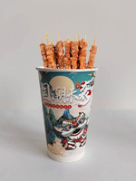 Boîte d'emballage alimentaire pour barbecue et brochettes frites, boîte d'emballage tube