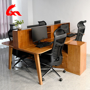 Modern Executive Student Bedroom Workstation <strong>Table</strong> Latest Design with <strong>Solid</strong> Wood Factory Supply Office Furniture <strong>Computer</strong> Desk - Product Image 1