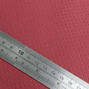 कस्टम छिद्रित सूड सुई माइक्रोफाइबर कपड़े, कार सीटों के लिए सोफा कवर और फर्नीचर पंछित चमड़े की सामग्री - Product Image 3