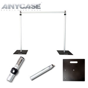 خيمة مظلة مربعة 10x10 قدم تجميع سريع متين شديد التحمل تحميل أنابيب محمولة ستائر لاستئجار حفلات الزفاف - Product Image 1