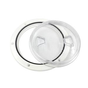 Gran oferta, <span class=keywords><strong>cubierta</strong></span> <span class=keywords><strong>de</strong></span> escotilla redonda <span class=keywords><strong>de</strong></span> plástico <span class=keywords><strong>de</strong></span> nailon anticorrosivo, placa <span class=keywords><strong>de</strong></span> <span class=keywords><strong>cubierta</strong></span>, inspección por tornillo para RV marino, yate, accesorios para barcos - Product Image 2