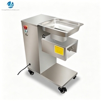 Nouvelle machine à découper la viande fraîche automatique multifonctionnelle de bureau en acier inoxydable, grande capacité, processeur de viande électrique