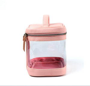 Bolsa de cosméticos con láser vidrioso Flexible Titting, bolsas de cosméticos canónicas polimáticas, estuches de maquillaje con cremallera abundante para dama de honor - Product Image 4