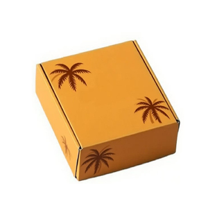 Caja vacía de embalaje de pienso para mascotas corrugado personalizado Impresión de logotipo de doble cara individual Tipo de carpeta de avión Caja personalizada colorida - Product Image 3