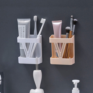 Soporte de pared para cargar el teléfono, plástico gris, adhesivo, sin perforaciones, para mesita de noche - Product Image 4