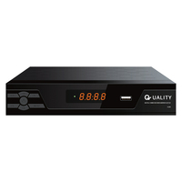Décodeur satellite de télévision numérique terrestre DVB-T2 / C / S2 Combo de haute qualité H.265 haute définition 1080P