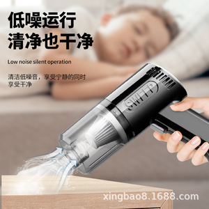 Handheld Car <b>Vacuum</b> Cleaner 0.5L-1L Rechargeable Battery Powered <b>Portable</b> Mini For Vehicle Cleaning - Product Image 3