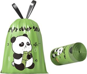 Huamaohengchun Drawstring Tear-Free Separated Plastic Can Liner for Bathroom Office Home Bedroom <b>Small</b> Garbage <b>Basket</b> Bags - Product Image 1