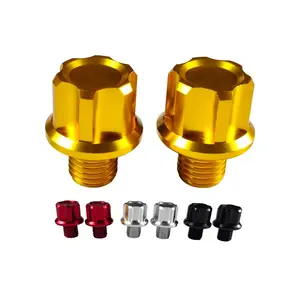 Motorcycle Universal Modification Accessories Mirror Code Screw Holes Decorative Accessories