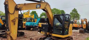 รถขุด CAT 307.5 มือสอง สีเหลือง แบบติดตั้งบนราง สำหรับงานก่อสร้าง - Product Image 3