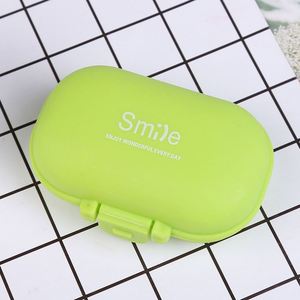 2025 High Quality <b>Portable</b> Plastic Shaker Bottle Pill Box Custom Made Pill Box with <b>Lock</b> Four Small Points - Product Image 2