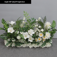 LANJO Plante Artificielle en Plastique Élégante et Simple, Solution de Décoration Paysagère pour Intérieur/Extérieur, Cérémonie de Mariage, Présentation Rapide