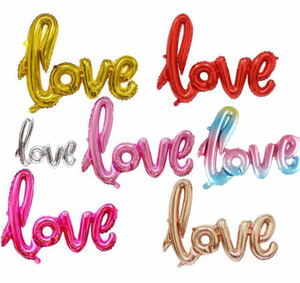 Ballon lettres d'amour combinés pour mariage, en aluminium, vente en gros, 10 pouces - Product Image 6