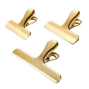 Clip à sac en métal pour cuisine, maison, bureau, fermeture hermétique, clips alimentaires en acier inoxydable, clip à chips avec logo personnalisé - Product Image 5