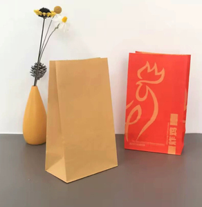 Sac en papier kraft personnalisé avec logo, résistant à l'huile et épaissi, de qualité alimentaire, pour pharmacies, hamburgers et toasts - Product Image 5
