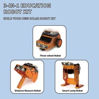 Coche Robótico WeeBot 3 en 1 con Estructura Metálica Avanzada para Principiantes en Educación STEM con Curso Instructivo Gratuito