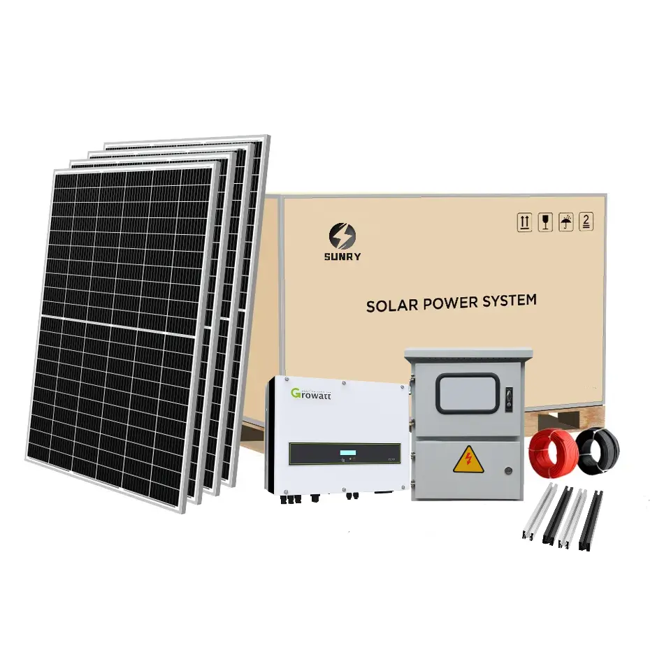 10KW mini solar power system for Home DC-AC solar system or solar panel battery