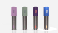 Flacon d'huile essentielle à bille 2 en 1, inhalateur nasal, emballage de flacon de parfum à bille