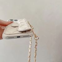 ZL008 Sac bandoulière de luxe tendance pour téléphone et portefeuille, compatible iPhone 17 Pro Max 16 14 15 Plus