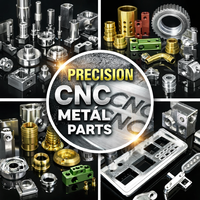 Services de fabrication CNC : Kit de prototypage rapide 3D, pièces métalliques non standard, fraisage et tournage, solutions complètes pour projets