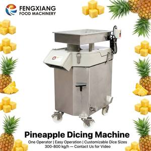 Máquina Cortadora de Piña Comercial de 300-500 kg/h, Suministro Directo de Fábrica, Cortadora de Frutas con Puerto de Alimentación Simple/Doble - Product Image 3