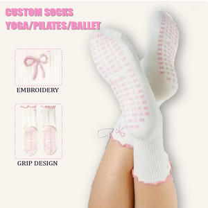 Design Personalizzato Gratuito Logo Ricamato Fiocco Rosa Adorabile Yog - Product Image 1