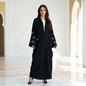 Robe Abaya en Polyester Imprimée, Nouveau Design, Modeste et Casual, pour Femmes Musulmanes, Fabricant en Gros de Chine - Product Image 3