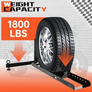 Altertool Support de <span class=keywords><strong>roue</strong></span> réglable <span class=keywords><strong>pour</strong></span> <span class=keywords><strong>remorque</strong></span>, camion, garage, convient à la plupart des motos. - Product Image 2