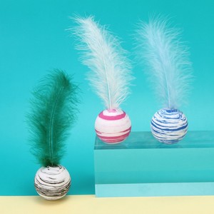 Han Ke Miao Rainbow Ball, petit jouet silencieux pour chat, pour le plaisir des animaux domestiques - Product Image 4