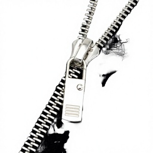 Manufacturer Custom Good Quality Eco-Friendly Metal Open End Fancy Flame Resistant Wholesale Zipper for Bags Garment Jacket - Product Image 3