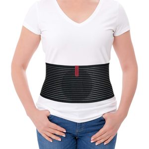 Mens háng thoát vị hỗ trợ vành đai đàn hồi CE chứng nhận bụng ostomy stoma truss Belt Đen thoát vị vành đai - Product Image 2