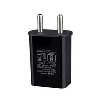 Chargeur USB 5V2A à prise indienne le plus vendu, approuvé BIS IS 13252, adaptateur secteur pour accessoires mobiles, vente en gros en Inde