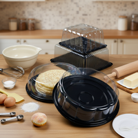 Boîte d'emballage alimentaire jetable en plastique PET transparent MIYUAN, récipient à emporter pour dessert, gâteau