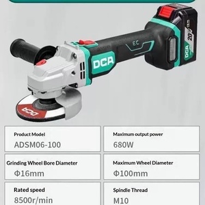 Pulidora Inalámbrica DCA con Batería de Litio-Ion, Modelo ADSM06-100E, para Pulir, Cortar y Eliminar Óxido - Product Image 5