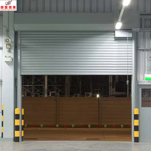 Bán buôn điện có thể thu vào thép không gỉ Con lăn màn trập tự động cách điện cháy cửa đục đá phiến hồ sơ cửa chớp - Product Image 5