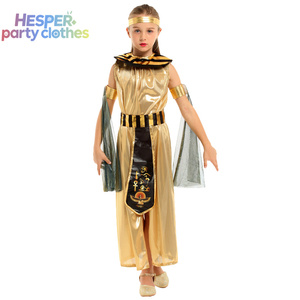 Disfraz de Faraón Egipcio HESPER para Niñas, Disfraz de Halloween, Ropa de Película con Chaleco y Pantalones para Navidad y Pascua - Product Image 2