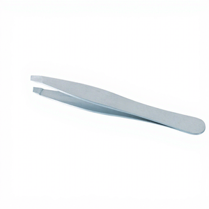 Pinzas de Precisión Profesionales de Acero Inoxidable Amarillo con Punta Inclinada para Cejas, Punta Suave - Product Image 6