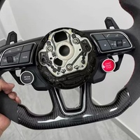 Volant en fibre de carbone directement de l'usine pour Audi A3 A4 A5 A6 C6 C7 C8 B8 B9 RS3 RS5 RS7 S3 S4 S5 Q5 Q8 TT TTS TTRS
