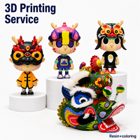 Service d'impression 3D OEM, personnalisation de la coloration de la résine ABS, figurines imprimées en 3D, jouets imprimés en 3D, produit industriel rapide