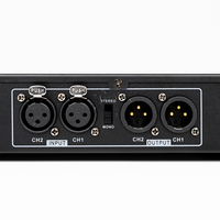 Procesador de Audio Digital Profesional de 1U y 2 Canales, 200W, 350W, 450W, 800W, Clase D, Amplificador de Potencia Profesional