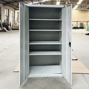 Moderno Archivador Metálico <span class=keywords><strong>de</strong></span> 5 Niveles, Gabinetes <span class=keywords><strong>de</strong></span> <span class=keywords><strong>Almacenamiento</strong></span> <span class=keywords><strong>de</strong></span> Acero <span class=keywords><strong>de</strong></span> 2 Puertas para Comedor, Cocina, Taller, Uso en Exteriores - Precio <span class=keywords><strong>de</strong></span> Fábrica - Product Image 4
