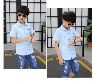 Venta al por Mayor de Conjuntos de Ropa para Niños, Estilo Nuevo, Camisetas Polo para Niños, Jeans para Niños con Estampado Personalizado a Bajo Precio - Product Image 3