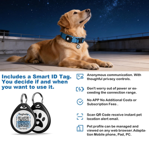 Good Quality LED <b>Dog</b> <b>Collar</b> Waterproof Airtag Enabled Glow in Dark OEM ODM Factory Exporter - Product Image 5