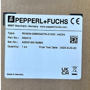Pepperl+Fuchs Rvi50 ตัวเข้ารหัสแบบเพิ่มค่าค่าทีละหนึ่ง พร้อมขั้วต่อแบบปลายกลม รูปแบบการติดตั้งแนวนอน รุ่น Rvi50n-09bkoa3tn-01000 - Product Image 2