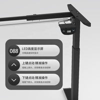 Pieds de table électriques motorisés télescopiques réglables en hauteur pour bureau, ordinateur, jeu et usage intelligent